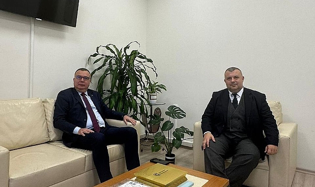 Başkan Birol Arslan'dan Türk Telekom İl Müdürü İsmail Burak Doğan'a ziyaret