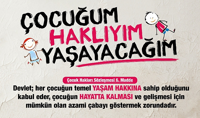 Başkan Erkek'ten 20 Kasım Dünya Çocuk Hakları Günü mesajı