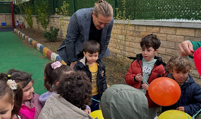 Başkan Öztürk çocuklarla buluştu