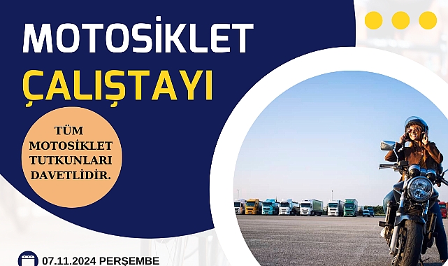 Bayramiç’te Motosiklet Çalıştayı düzenleniyor