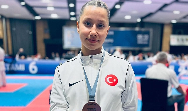 Beyza Akkaya'dan Balkan Karate Şampiyonası’nda bronz madalya
