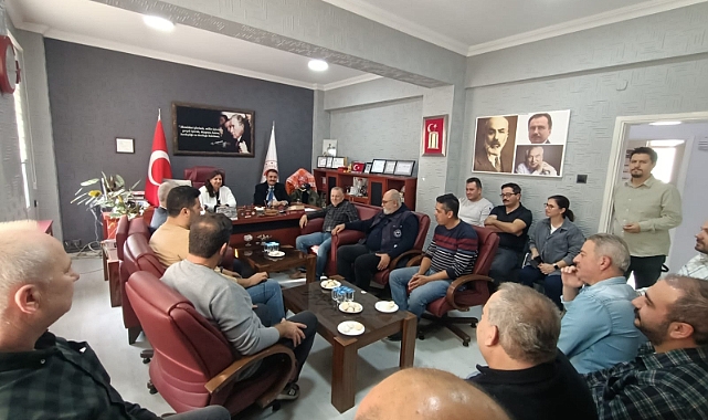 Biga’da dolu fırtına hasarı incelendi