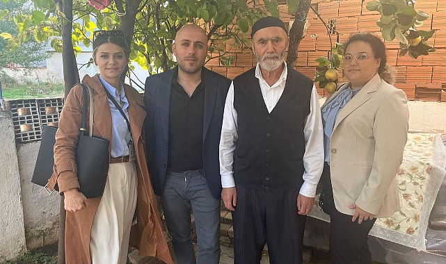 Biga İlçe Sağlık Müdürlüğü'nden gazilere ziyaret