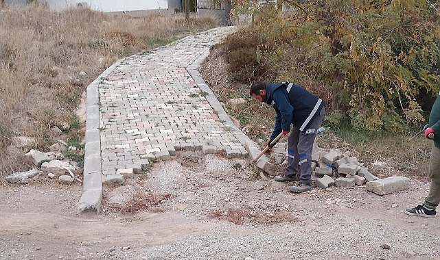 Bozcaada Belediyesi tamir çalışmalarını tamamladı