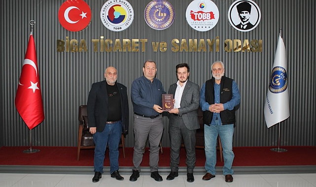Çan Geleneksel Okçuluk ve Spor Kulübü’nden Biga TSO’ya ziyaret