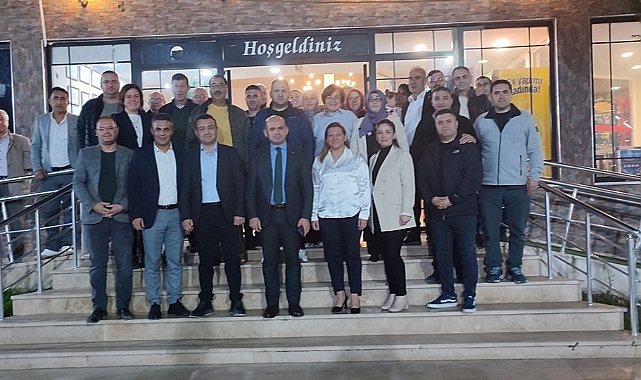 Çan Kaymakamlığı’nda Zübeyde Dinç’e veda yemeği