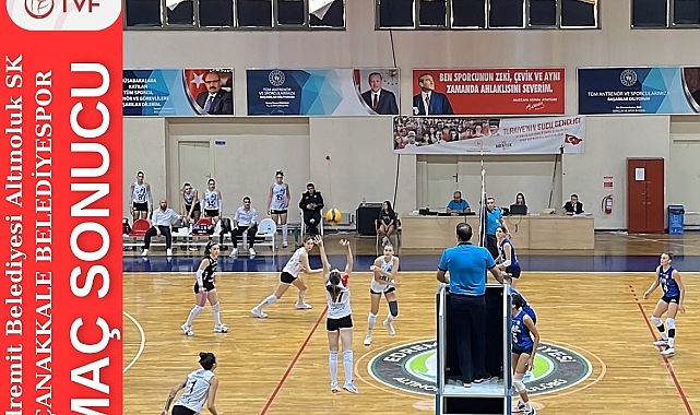 Çanakkale Belediyespor mağlup oldu