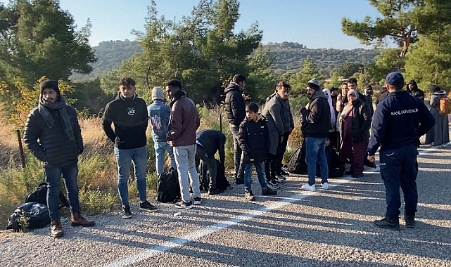 Çanakkale’de 23 düzensiz göçmen yakalandı