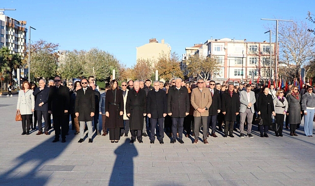 Çanakkale’de 24 Kasım Öğretmenler Günü törenle kutlandı