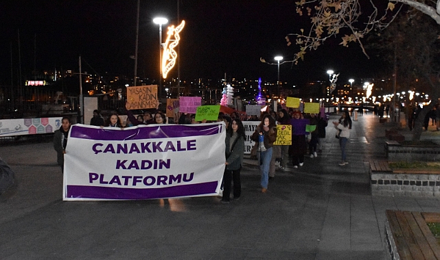 Çanakkale'de 25 Kasım: Kadın, Yaşam, Özgürlük