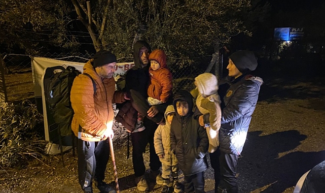 Çanakkale'de düzensiz göçmenler yakalandı