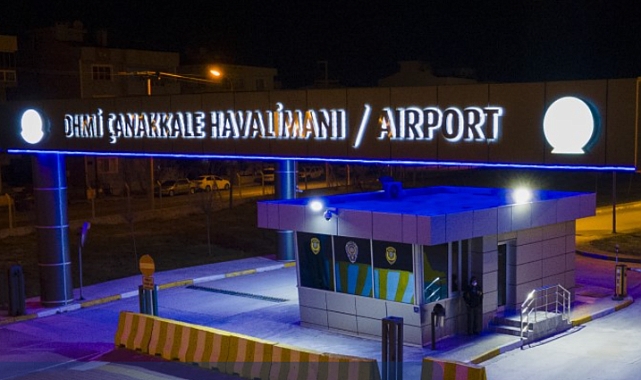 Çanakkale Havalimanı Ekim ayında 19.760 yolcuya hizmet verdi