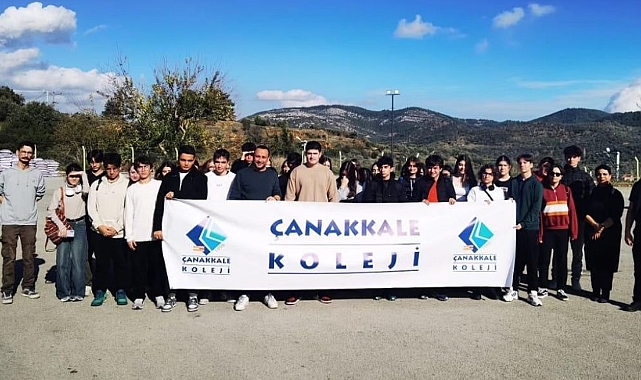 Çanakkale Koleji öğrencilerinden İzmir-Efes gezisi