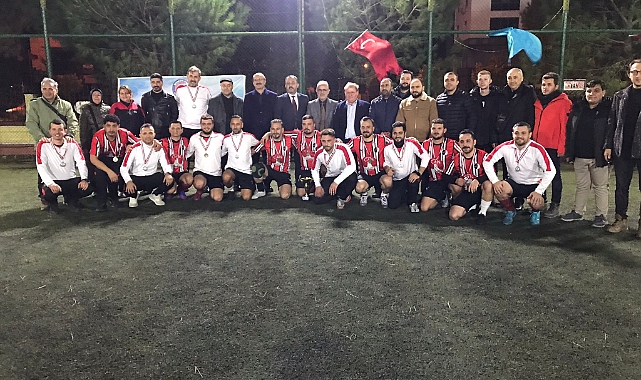 Çanakkale Memur-Sen Futbol Turnuvası'nda Şampiyon Çan Termik Oldu