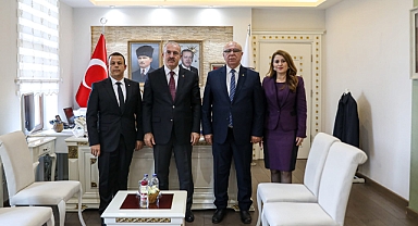 Çanakkale’nin iş insanlarından Vali Toraman’a ziyaret