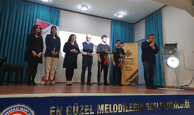 Çanakkale Öğretmen Akademileri Müzik Akademisinin ilk oturumu gerçekleşti