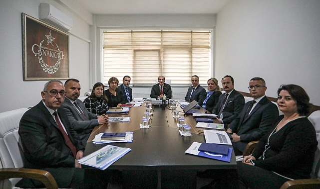 Çanakkale Valisi Doç. Dr. Ömer Toraman, GESTAŞ Genel Müdürlüğünü Ziyaret Etti