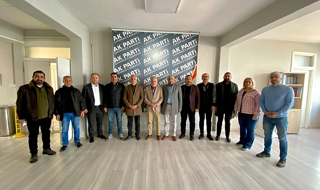 Çanakkale Vanlılar Derneği’nden AK Parti'ye ziyaret