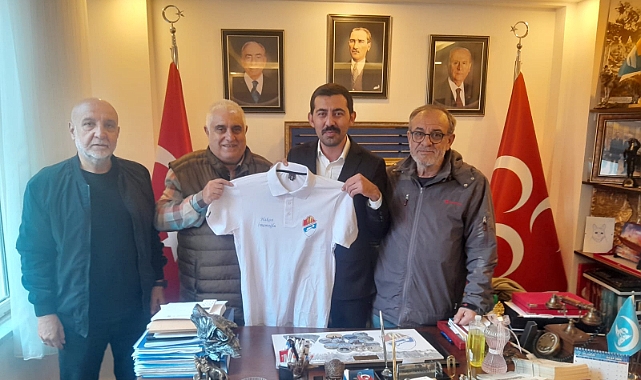 Çanakkalespor Yönetiminden MHP İl Başkanı Hakan İmamoğlu'na ziyaret
