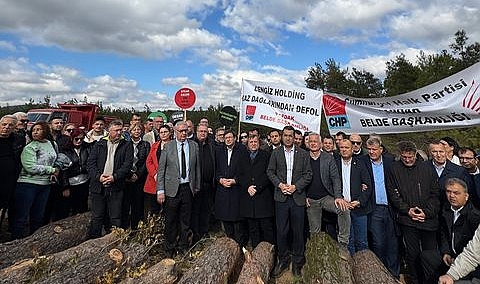 CHP heyeti Kazdağları'nda