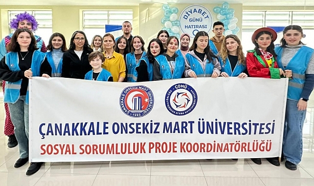 ÇOMÜ’de "Tip 1 Diyabetli Çocuklar ve Aileleri ile Buluşma" etkinliği