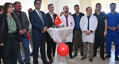 ÇOMÜ Hastanesine bağışlarla alınan anjiyo cihazı hizmete sunuldu