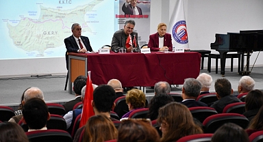 ÇOMÜ ve ESBAV iş birliğiyle “Kıbrıs Türk Devleti'ne Giden Yol” Paneli