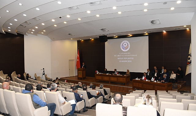 ÇTSO 2024 Kasım Ayı Olağan Meclis Toplantısı gerçekleşti