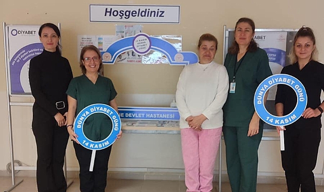 Ezine'de diyabete dikkat çekildi