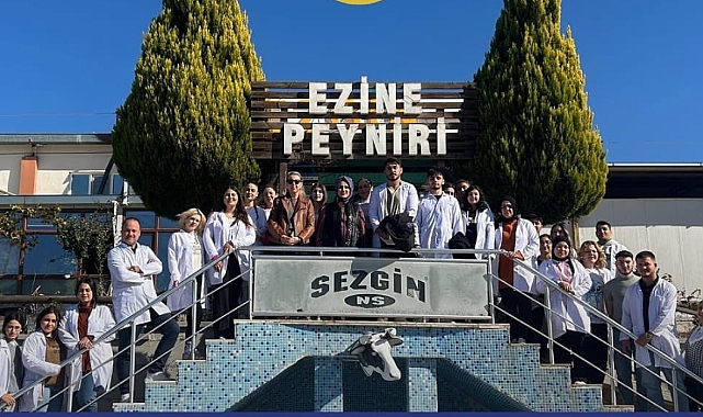 Ezine Gıda İhtisas OSB MYO öğrencilerinden NS Sezgin Süt Fabrikasına teknik gezi