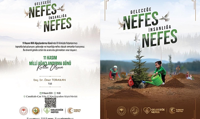 ‘’Geleceğe nefes, insanlığa nefes’’