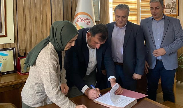 Gökçeada Belediyesi’nden teknolojik atılım: BELSİS ile iş birliği anlaşması