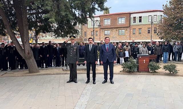 Gökçeada’da Atatürk’ü Anma töreni
