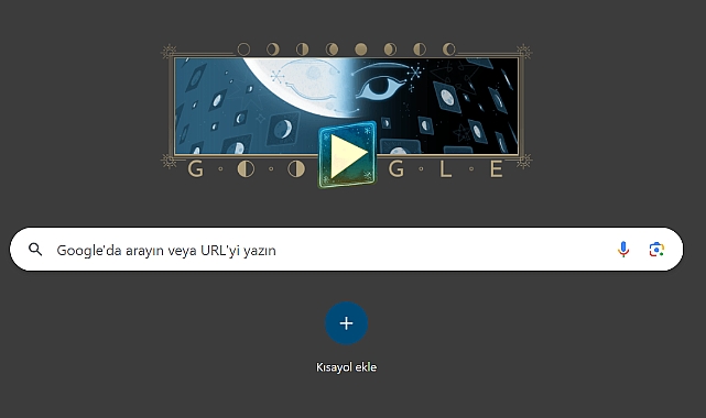 Google'dan "Yarım Ay’ın Yükselişi" Temalı Doodle