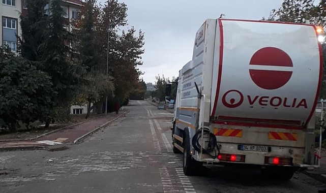 Hamidiye Mahallesi'nde temizlik çalışmaları