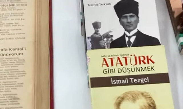 İl Halk Kütüphanesi’nde 10 Kasım köşesi