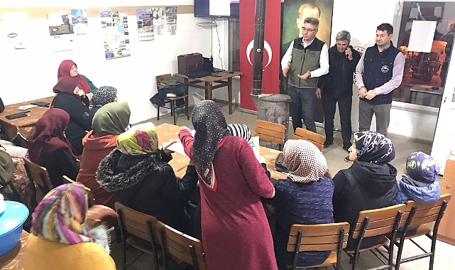Kadın üreticiler bilgilendirildi