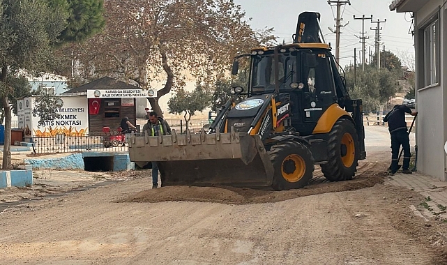 Karabiga Belediyesi’nden altyapı ve üstyapı çalışmalarına devam