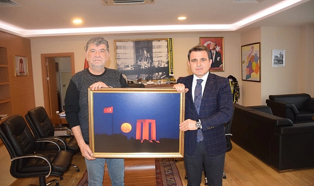 Kaşdemir'den Halil Ertuğrul'a ziyaret