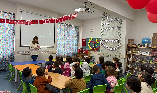 Kepez Anaokulu’nda miniklere ağız ve diş sağlığı eğitimi