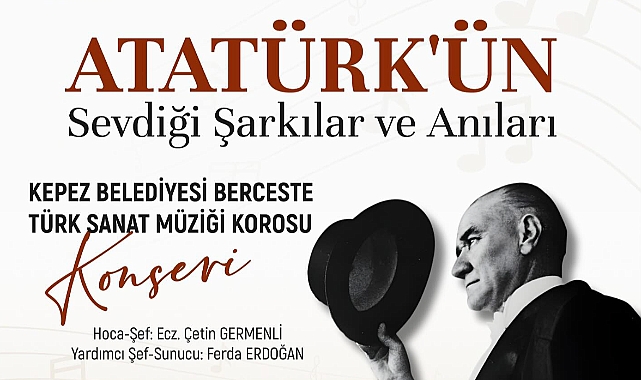 Kepez Belediyesi’nden Türk Sanat Müziği konseri