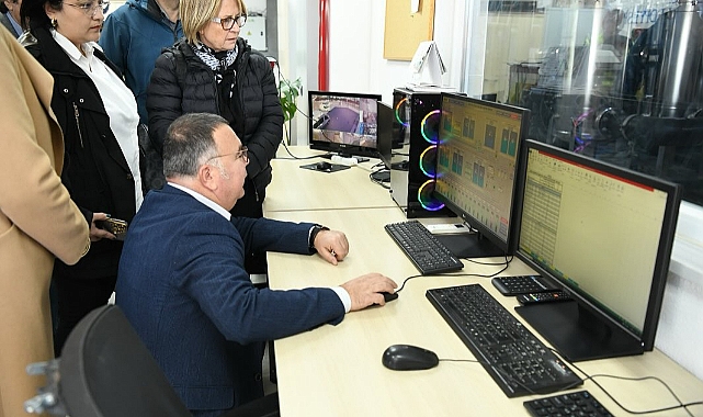 Kepez Belediyesi protokolünden Çanakkale Entegre Katı Atık Tesisine ziyaret