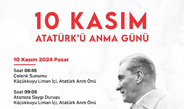 Küçükkuyu'da 10 Kasım programı