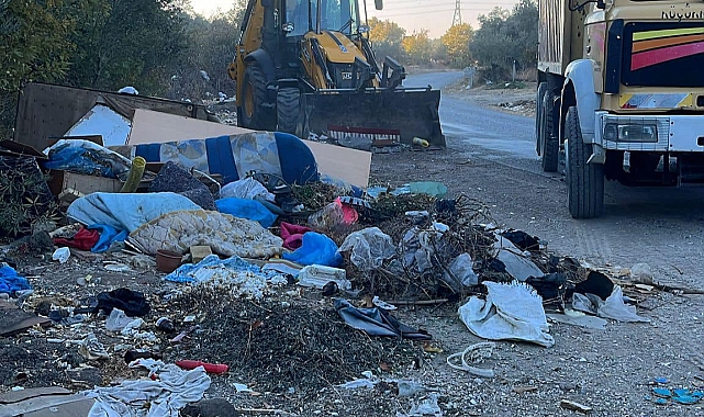 Küçükkuyu'da çöp atanlara cezai yaptırım uygulanacak