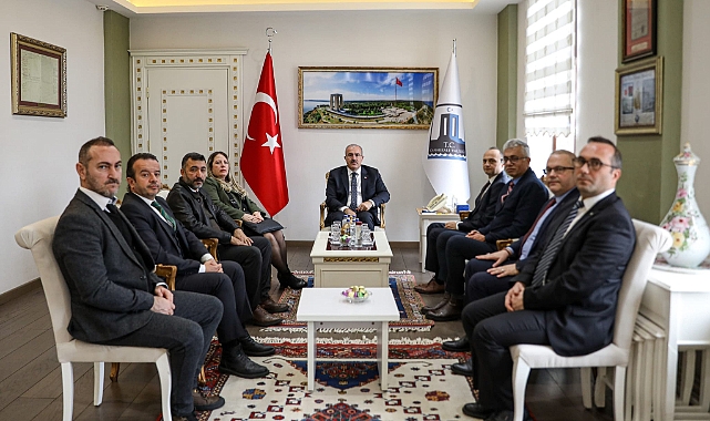 Kültür Varlıklarını Koruma Bölge Kurulu Heyeti, Çanakkale Valisi Toraman’ı ziyaret etti