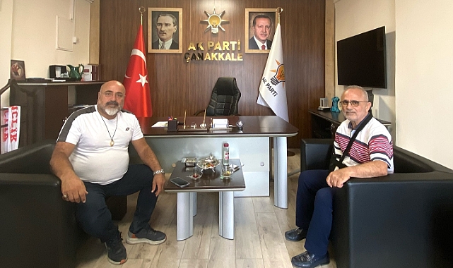 Kulüp Başkanı Yazıcı'dan Başkan Göktürk'e ziyaret