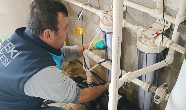 Lapseki Belediyesi'nden sağlıklı içme suyu adımı