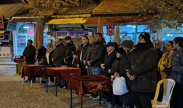 Lapseki'de Atatürk için Mevlid-i Şerif programı gerçekleştirildi