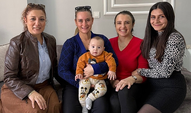 Lapseki'de Hoş Geldin Bebek ziyaretleri