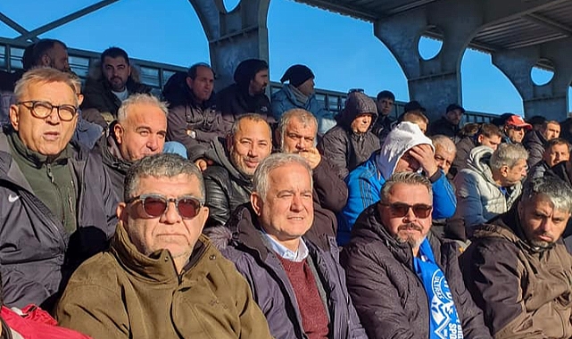 Milletvekili Güneşhan, Dardanel Spor ve Bigaspor maçını izledi